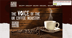 Desktop Screenshot of britishcoffeeassociation.org